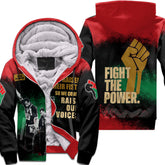 They Raised Their Fists Sherpa Hoodie